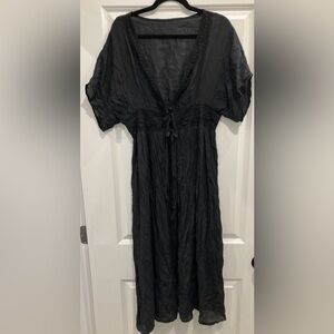 Long Lace Cardigan Kimono Swim Cover-up
